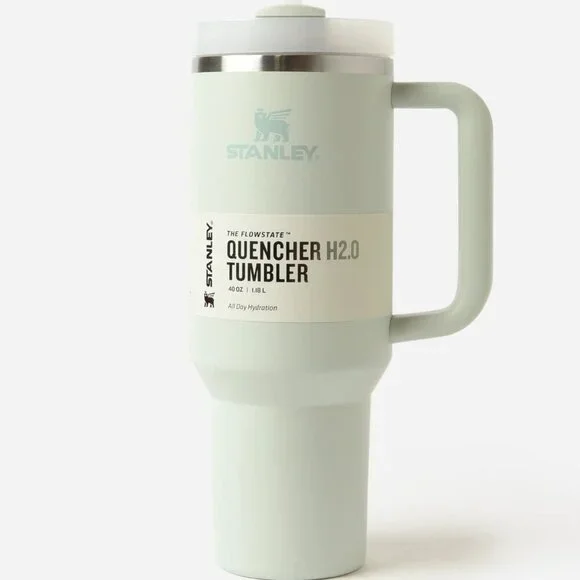 STANLEY | FlowState Quencher H2.0 Tumbler / 40oz / Color: Mist / light Green - Picture 1 of 9
